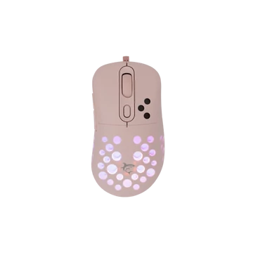 WHITE SHARK AZRAEL-P, GM-5013P gamer egér,6D, pink, 7200 dpi, RGB