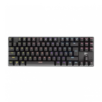WHITE SHARK COMMANDOS mechanikus (red switch) gamer billentyűzet (magyar), fekete