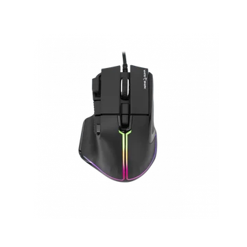 WHITE SHARK GM-9006B MARROK gamer egér, fekete, 12000 dpi