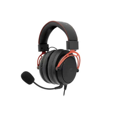 WHITE SHARK GORILLA-B/R, GH-2341-B/R gamer fejhallgató, fekete/piros, (3.5 Jack)
