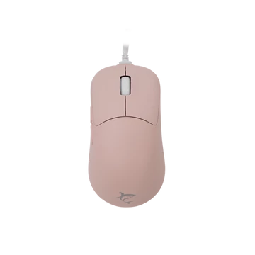 WHITE SHARK GRAPHENE-P, GM-5014P gamer egér,6D, pink, 6200 dpi, RGB