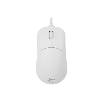 WHITE SHARK GRAPHENE-W, GM-5014W gamer egér,6D, fehér, 6200 dpi, RGB
