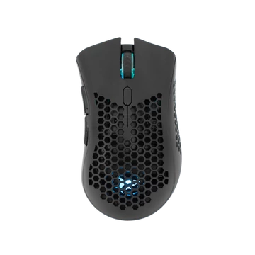 WHITE SHARK LIONEL-B, WGM-5012B vezeték nélküli gamer egér, fekete, 10000 dpi