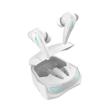 WHITE SHARK TITAN-W, GEB-TWS96W bluetooth In-ear fülhallgató mikrofonnal, ANC, ENC, fehér
