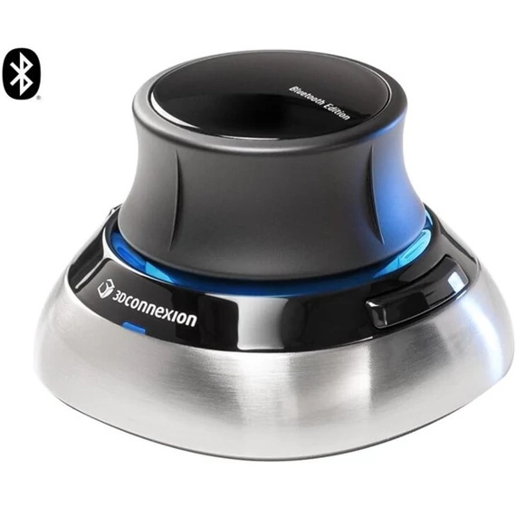 3DCONNEXION Egér - SpaceMouse Vezeték Nélküli Bluetooth, Fekete