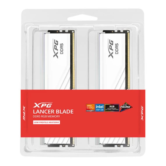 ADATA Memória DDR5 32GB 6400Mhz DIMM CL38 XPG LANCER BLADE (2x16GB), White