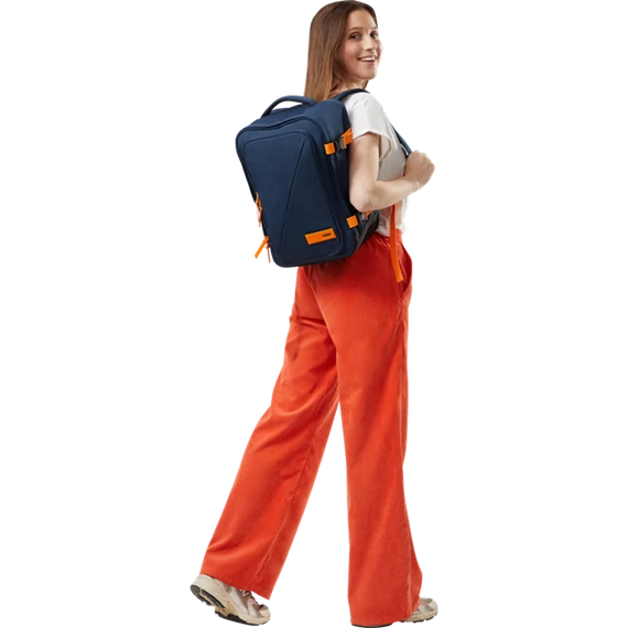 AMERICAN TOURISTER take2cabin-hatizsak-s-dark-navy-radiant-orange