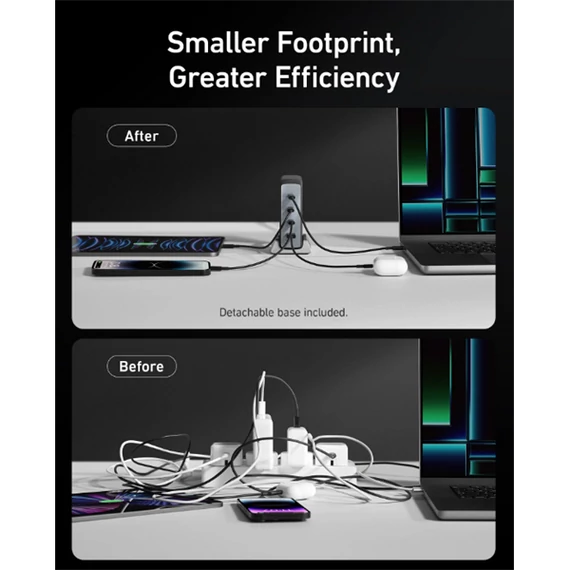 ANKER Hálózati Töltő 3xUSB-C, USB-A 4 portos, 240W EU, fekete - A2342311