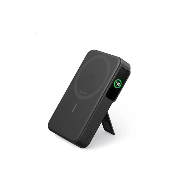 ANKER Vezeték Nélküli Powerbank, MagGo Powerbank, 10000mAh, 15W, 1xUSB-C 27W, EU, fekete -  A1654G11