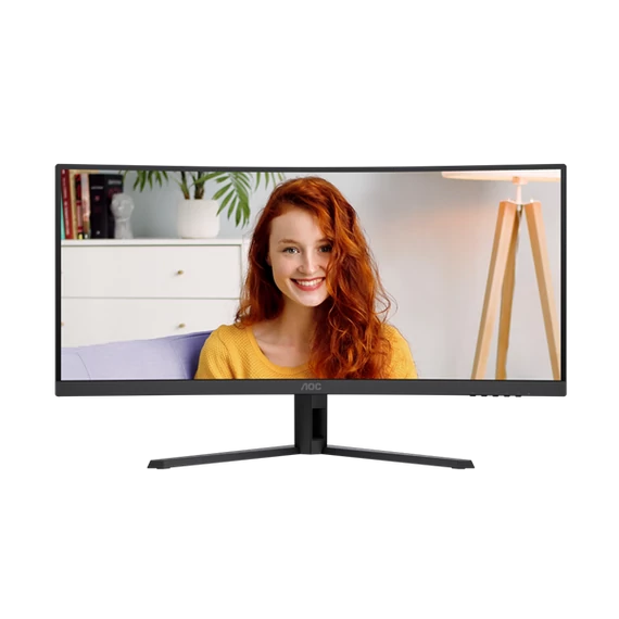 AOC Ívelt VA monitor 34