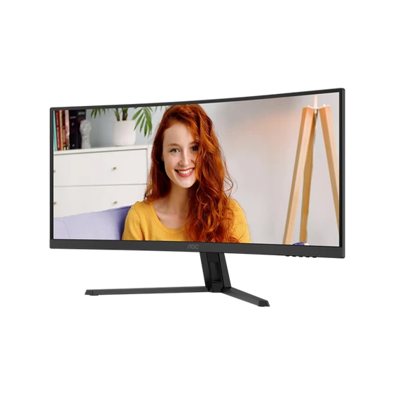 AOC Ívelt VA monitor 34