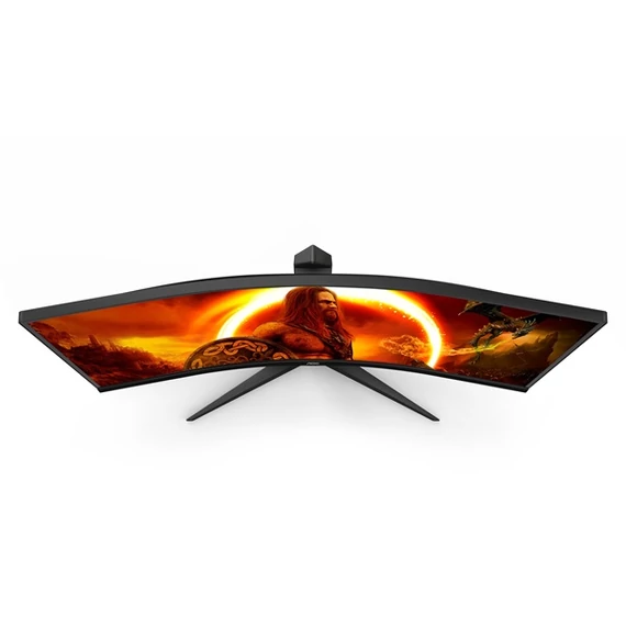 AOC Ívelt Gaming 180Hz VA monitor 34