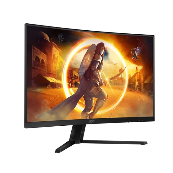 AOC Ívelt Gaming 180Hz monitor 31,5