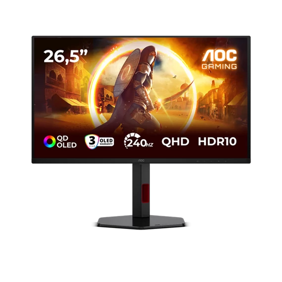 AOC Gaming OLED 240Hz monitor 26,5