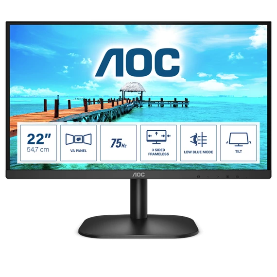 AOC VA monitor 21.5