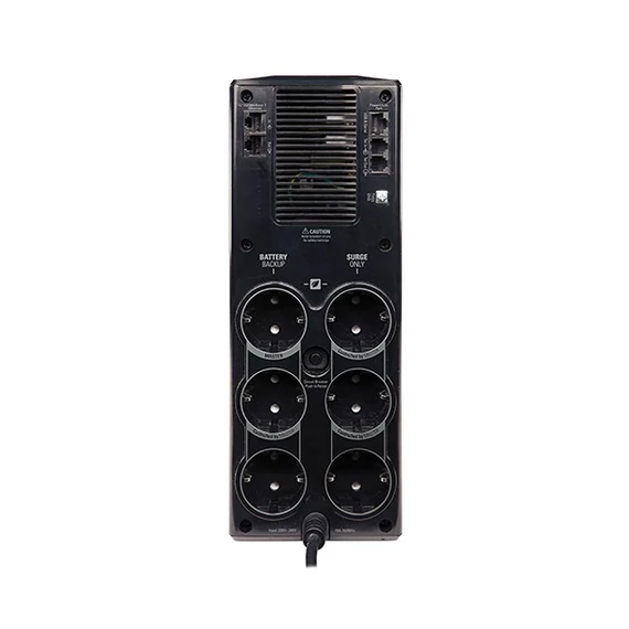 APC Back-UPS BR1200G-GR, (3+3 Schuko) 1200VA (720 W) 230, LCD, LINE-INTERACTIVE szünetmentes tápegység, torony