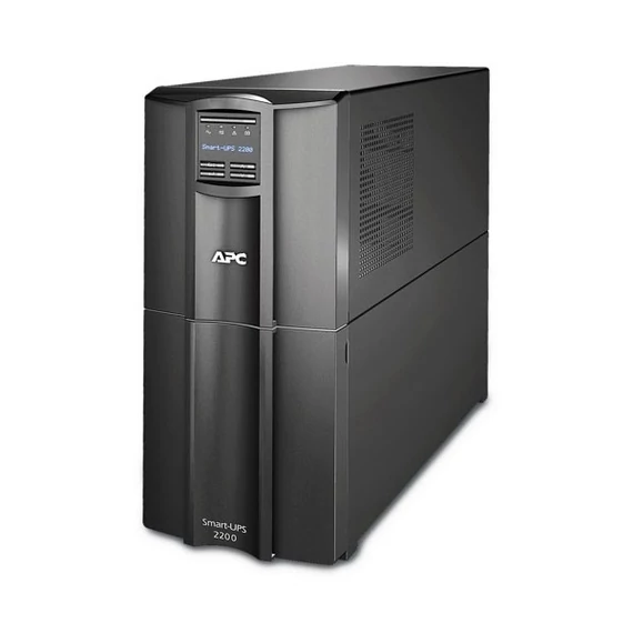 APC Smart-UPS SMT2200IC (8 IEC13) 2200VA (1980 W) LCD 230V, LINE-INTERAKTÍV Smart Connect szünetmentes tápegység,torony