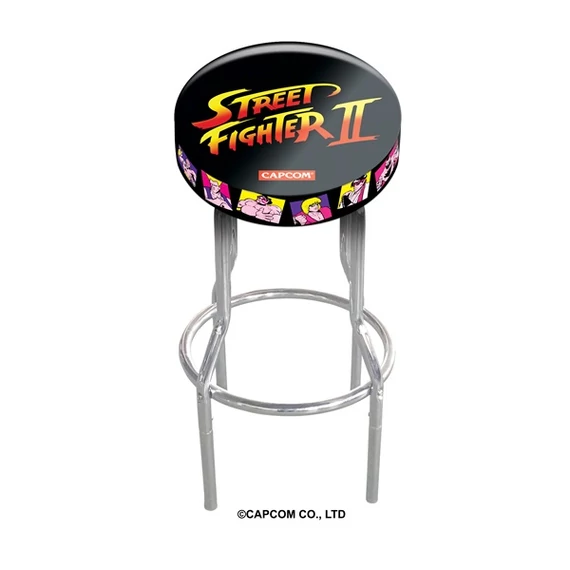 ARCADE1UP Játékkonzol Street Fighter játéktermi bárszék, STF-S-01319
