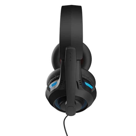 ARMOR3 SOUNDTAC Nintendo/PS/XBOX/PC/Mac Unvierzális Vezetékes Gamer Fejhallgató, Kék-Narancs