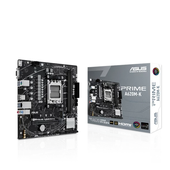 ASUS Alaplap AM5 PRIME A620M-K AMD A620, mATX