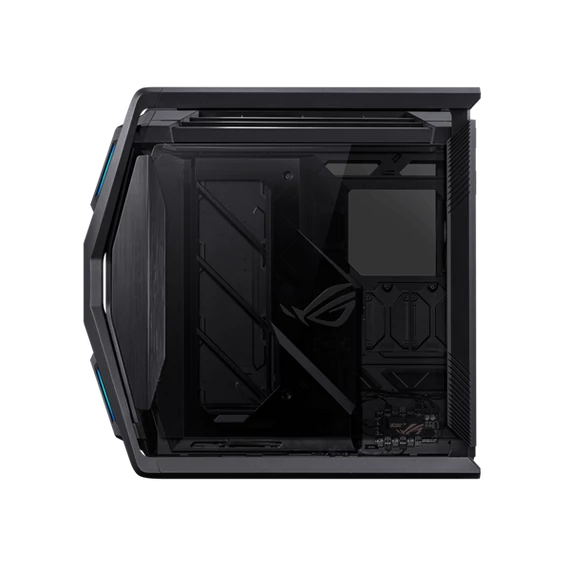 ASUS Ház ROG Hyperion GR701, Tápegység nélkül, Fekete, Üvegfalú