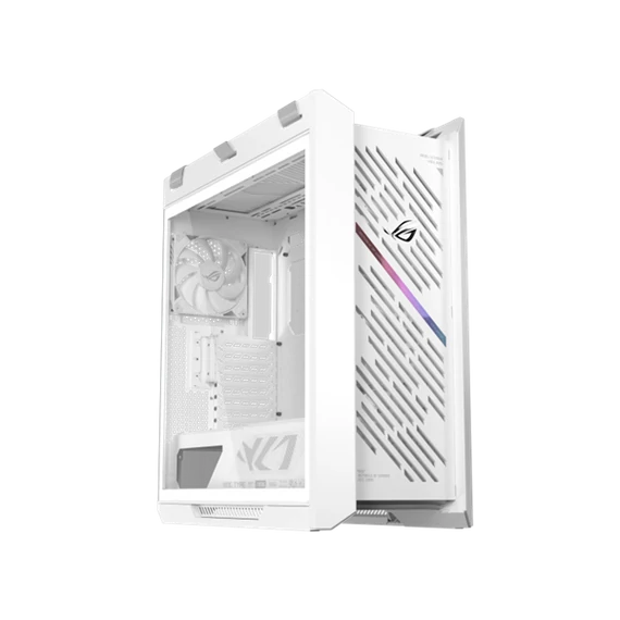 ASUS Ház ROG Strix Helios II GX601S, Tápegység nélkül, Fehér, Üvegfalú