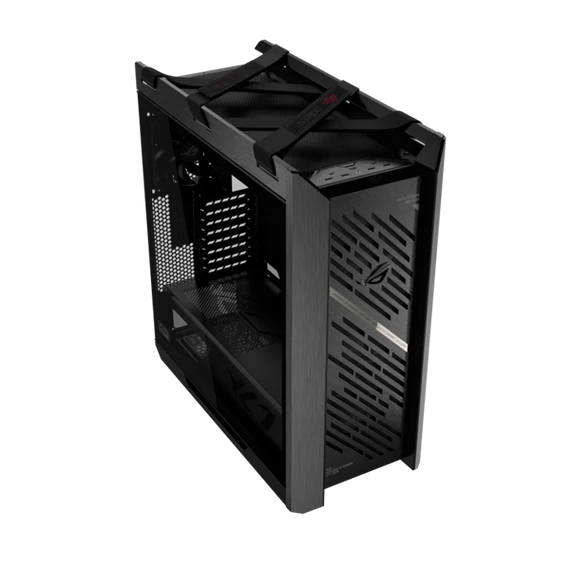 ASUS Ház ROG Strix Helios II GX601S, Tápegység nélkül, Fekete, Üvegfalú