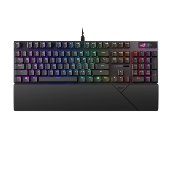 ASUS Vezetékes Billentyűzet ROG STRIX SCOPE II RX USB, Fekete, Mechanikus