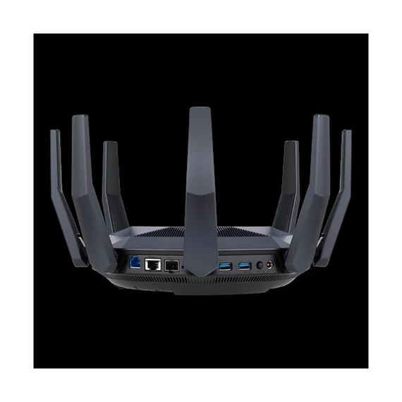 ASUS Wireless Router Dual Band AX6000 1xWAN(10Gbps) + 1xWAN/LAN(1Gbps) + 8xLAN(1Gbps) + 1xSFP+ port + 1xUSB, RT-AX89X