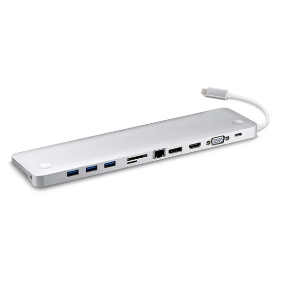 ATEN USB-C HUB Multiport Dock with Power Pass-Through