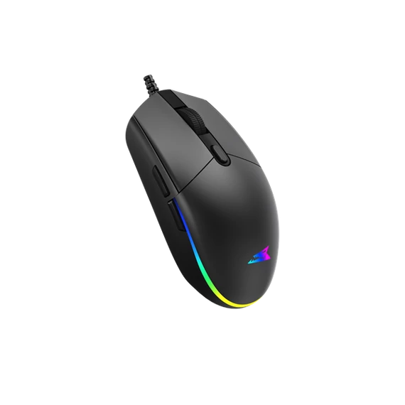 BARACUDA BGM-111B CRAB-B vezetékes gamer egér, 3600dpi, fekete