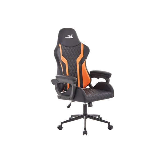 BARACUDA WHALE WHALE Gamer szék, max.150 Kg,fekete/narancs