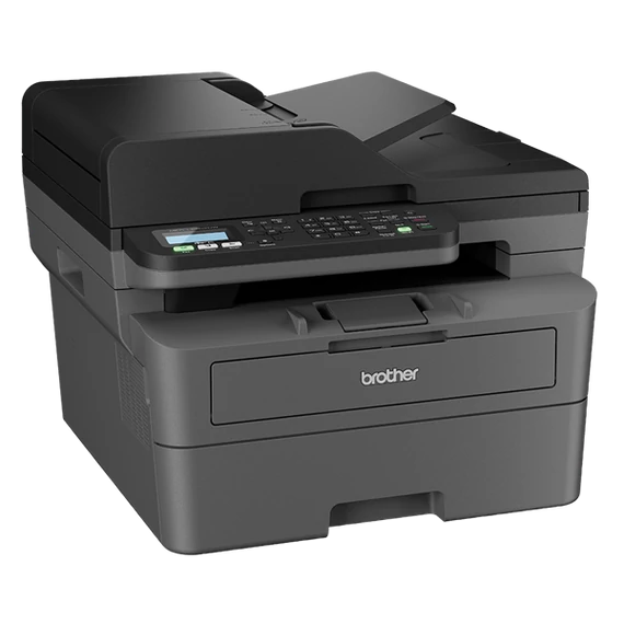 BROTHER Lézer MFP NY/M/S/F MFC-L2802DW, A4, mono, 32 lap/perc, Wifi/LAN/USB, ADF, duplex, 1200x1200dpi, 128MB