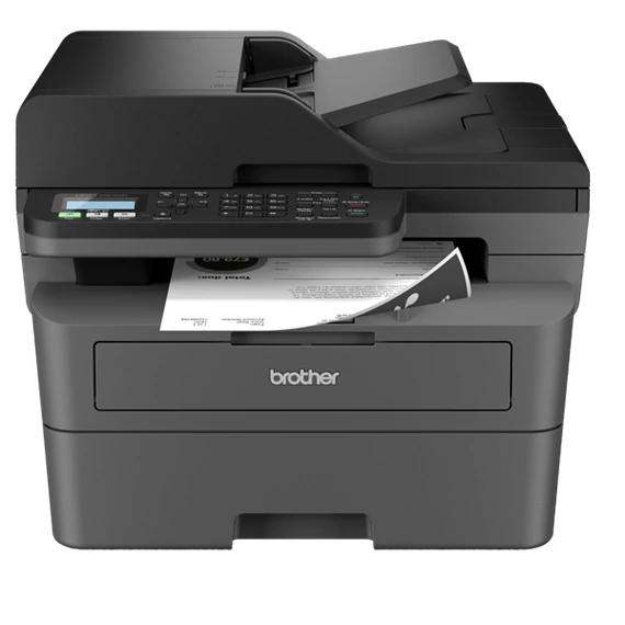 BROTHER Lézer MFP NY/M/S/F MFC-L2802DW, A4, mono, 32 lap/perc, Wifi/LAN/USB, ADF, duplex, 1200x1200dpi, 128MB