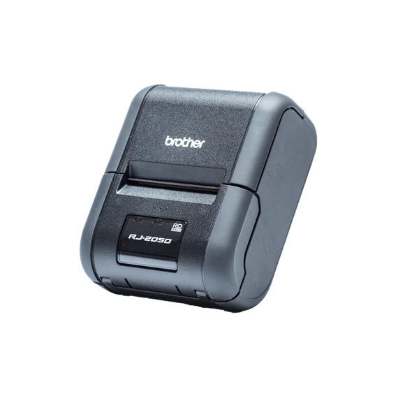 BROTHER Mobil nyomtató (blokk/jegy/dok.) RJ-2050, direkt thermal, 203dpi, WiFi/Bluetooth/USB, 54mm x 1m, IP54, 32 MB