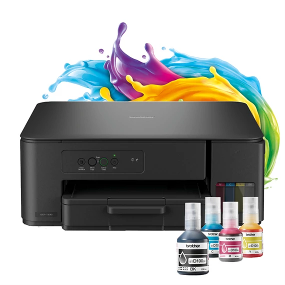 BROTHER Tintasugaras MFP NY/M/S DCP-T230W, színes, 16 lap/perc, USB, 6000x1200dpi,  manuál duplex, 64MB