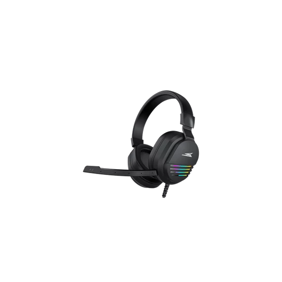 BARACUDA W029920 PEARL, BGH-011 gamer fejhallgató, fekete/RGB, (3.5 Jack)