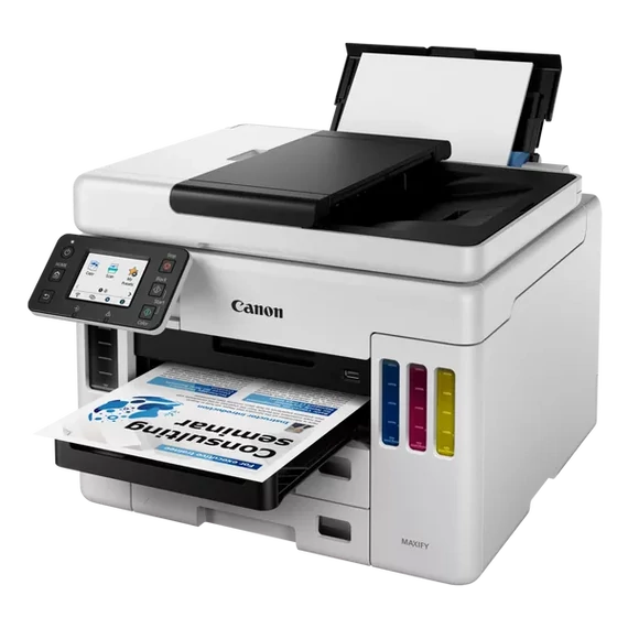 CANON Tintasugaras MFP 4in1 MAXIFY MEGTANK GX7040, A4, FF 24 k/p, SZ 15,5 k/p, 600x1200dpi, duplex, USB/LAN/WiFi, DADF