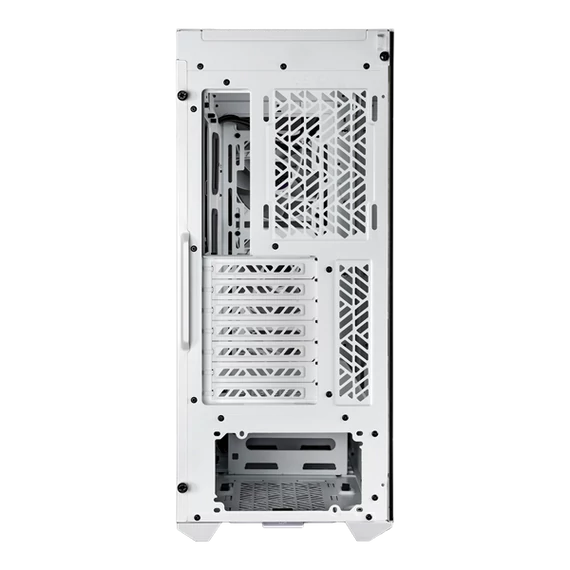 COOLER MASTER Ház ATX MasterBox TD500 MESH V2, Tápegység nélkül, Edzett Üveg, fehér