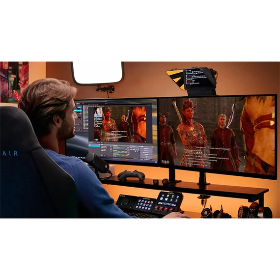 CORSAIR ELGATO PROMPTER Kijelző, fekete