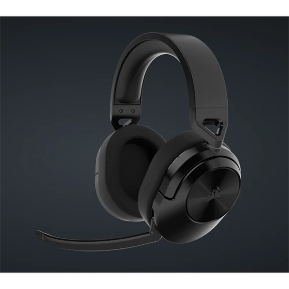 CORSAIR Vezeték Nélküli Headset, HS55 WIRELESS Gaming, 7.1 Hangzás, fekete