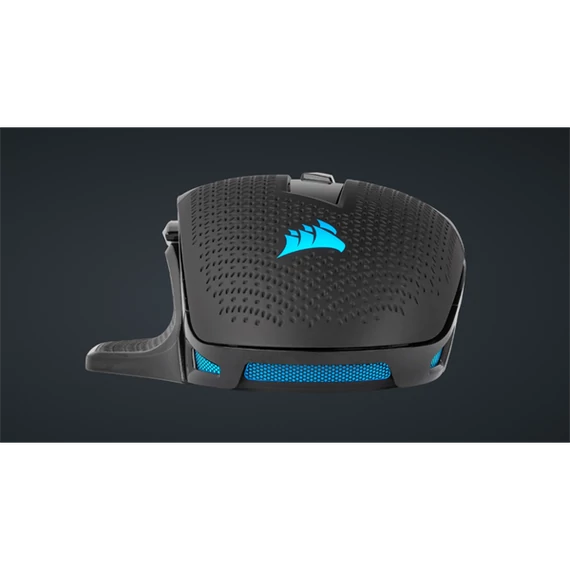 CORSAIR Vezetékes Egér Gaming, NIGHTSWORD RGB Tunable, 8 programozható gomb, RGB Világítás, 18000dpi, fekete