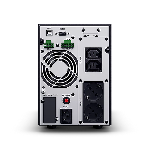CYBERPOWER UPS, 2000VA/1800W, 2xC13 2xSCHU, színes LCD kijelző, OnLine szünetmentes, kettős konverziós,tisztán színuszos
