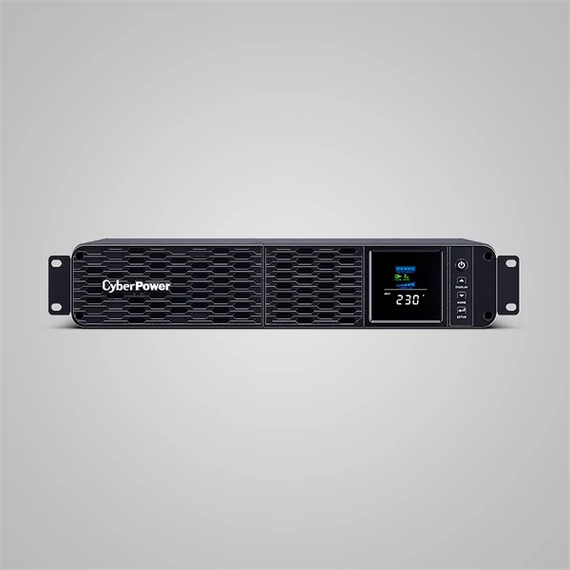 CYBERPOWER UPS 8xIEC C13 ,1xUSB 1200VA 720W Aktív PFC, színuszus szünetmentes,LINE-INTERAKTÍV, AVR, színes LCD, rack