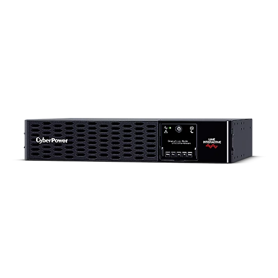 CYBERPOWER UPS PR2200ERT2U (10xIEC C13) 2200VA 2200W 230V RACK szünetmentes tápegység + USB LINE-INTERAKTÍV