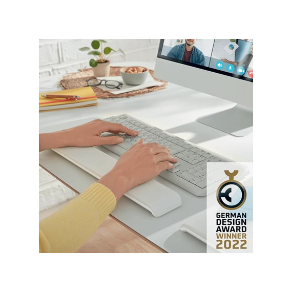 LEITZ Csuklótámasz, billentyűzethez, állítható,  