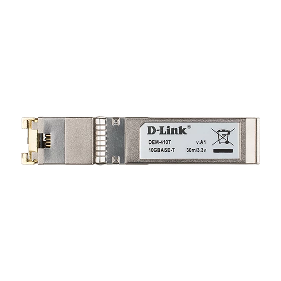 D-LINK Switch SFP+ Modul 10GBase-T, DEM-410T