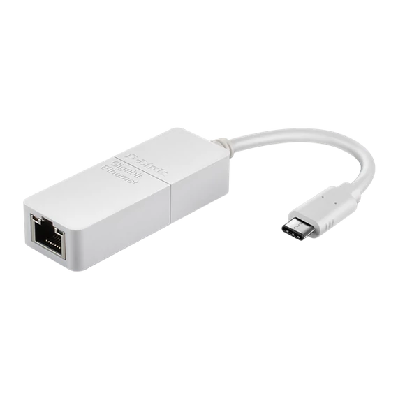 D-LINK Átalakító USB Type-C to Ethernet Adapter 1000Mbps, DUB-E130