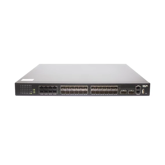 DCN Switch L3 8x 10/100/1000Base-T RJ45 + 24x 100/1000Base-X SFP+ + 2x 40GBase-X QSFP, CS6200-8G24S2Q-EI