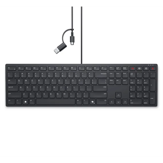 DELL Pro Vezetékes  Billentyűzet - KB525C - Hungarian (QWERTZ)